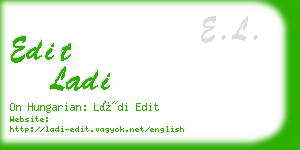 edit ladi business card